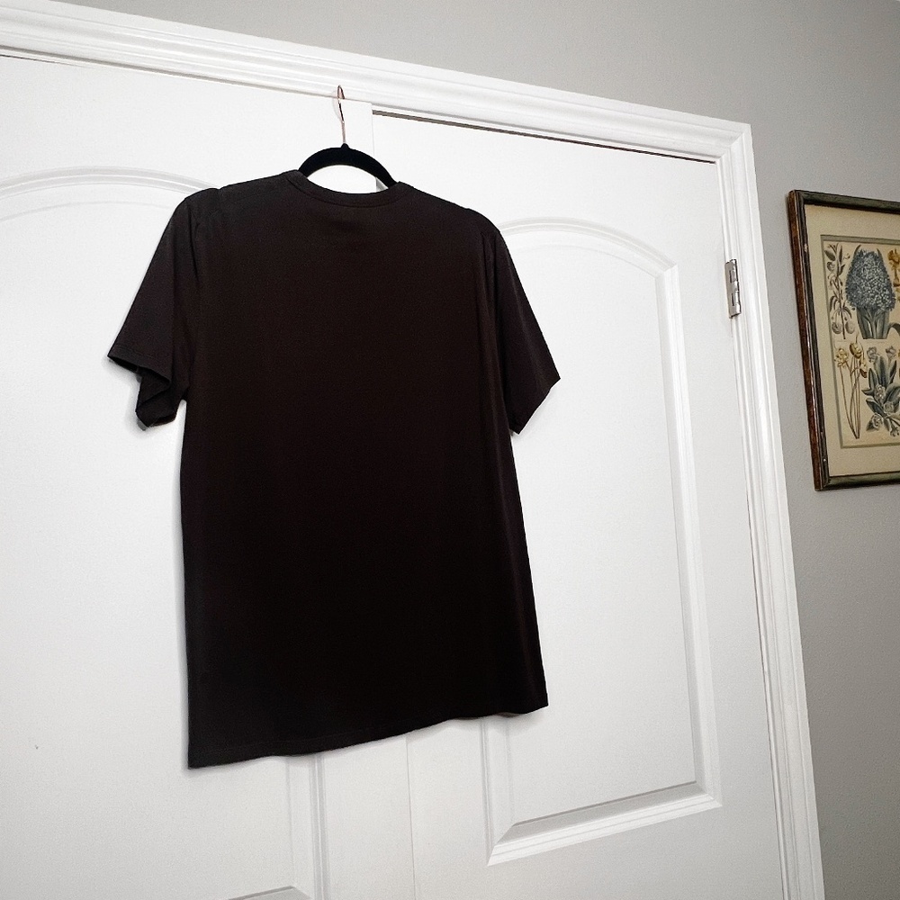 Lululemon Brown Short Sleeve Tee Size Medium  t-shirt